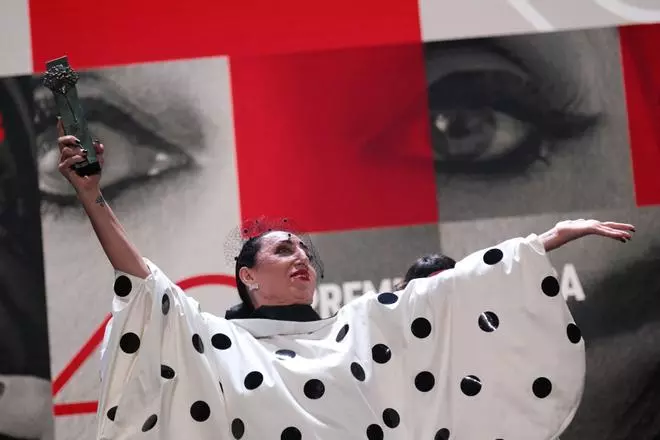 La gala de entrega del Premio Málaga a Rossy de Palma, en imágenes