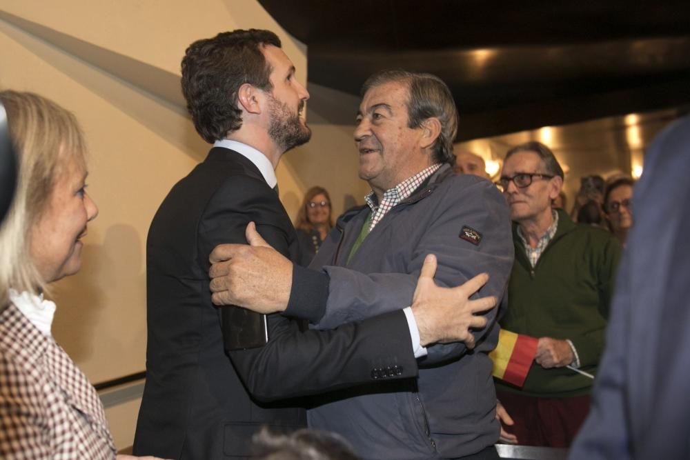 Mitin de Pablo Casado en Oviedo