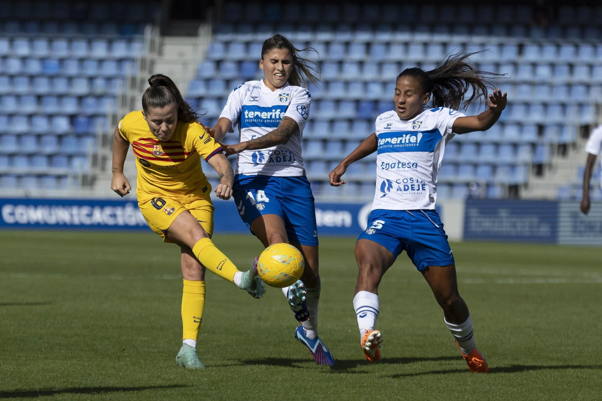 Revive el UD Costa Adeje Tenerife - FC Barcelona en imágenes