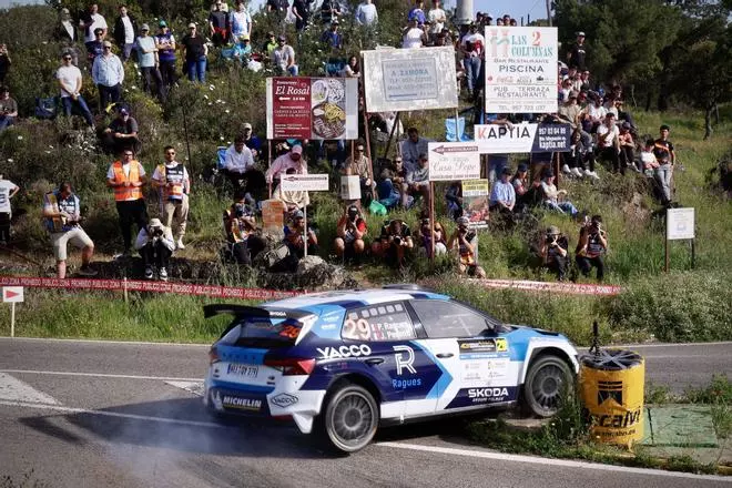 El tramo de calificación del Rally Andalucía Sierra Morena 2026, en imágenes