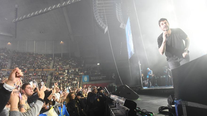 Melendi inaugura su triplete de conciertos en el Coliseum de A Coruña