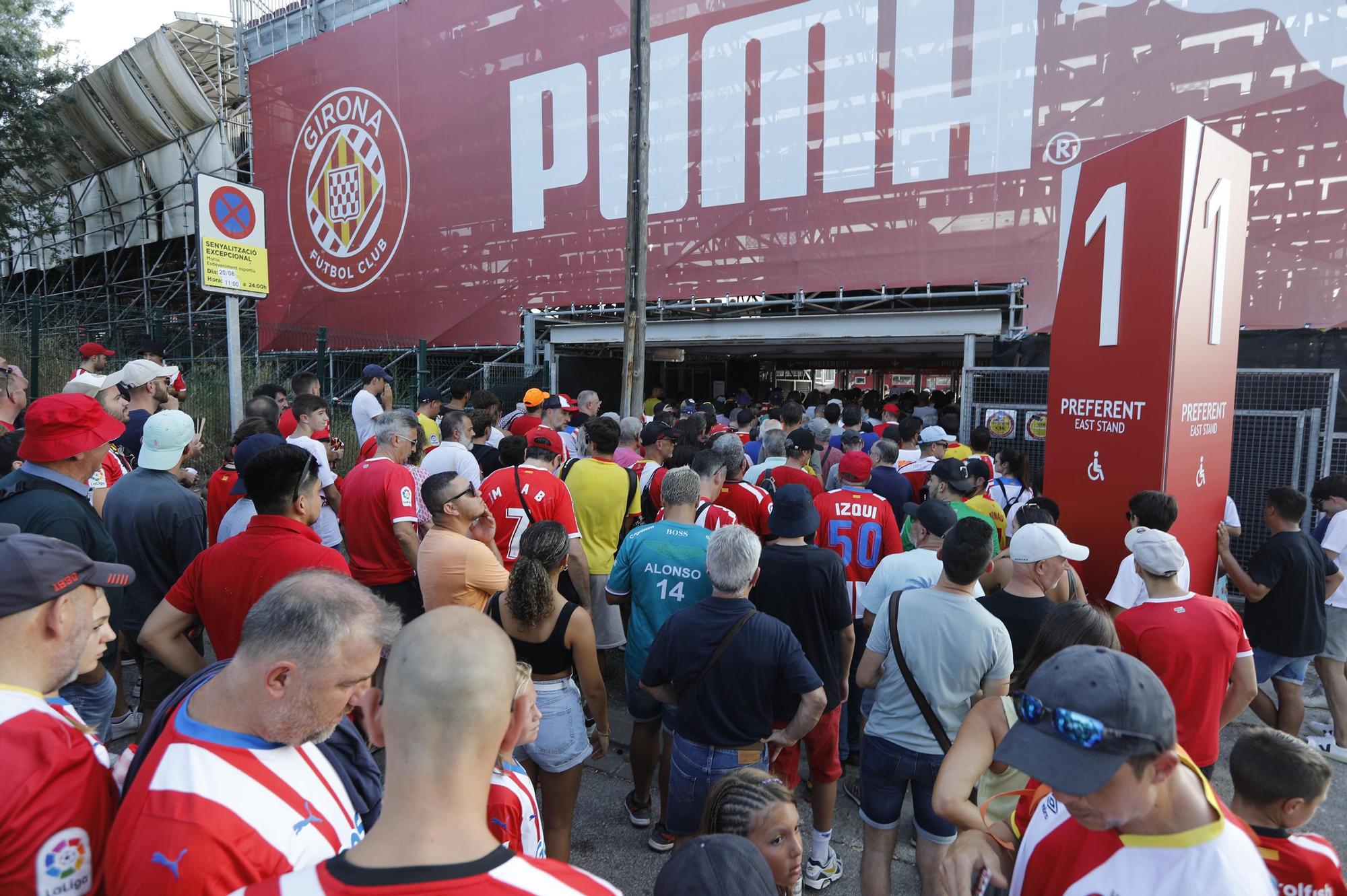 Totes les imatges del partit del Girona - Getafe