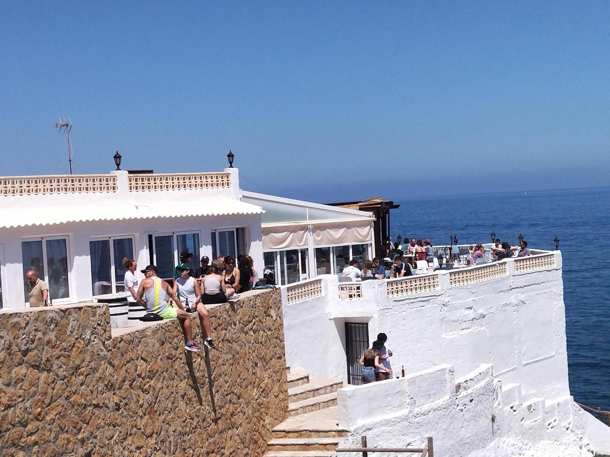 La terraza del restaurante Mena
