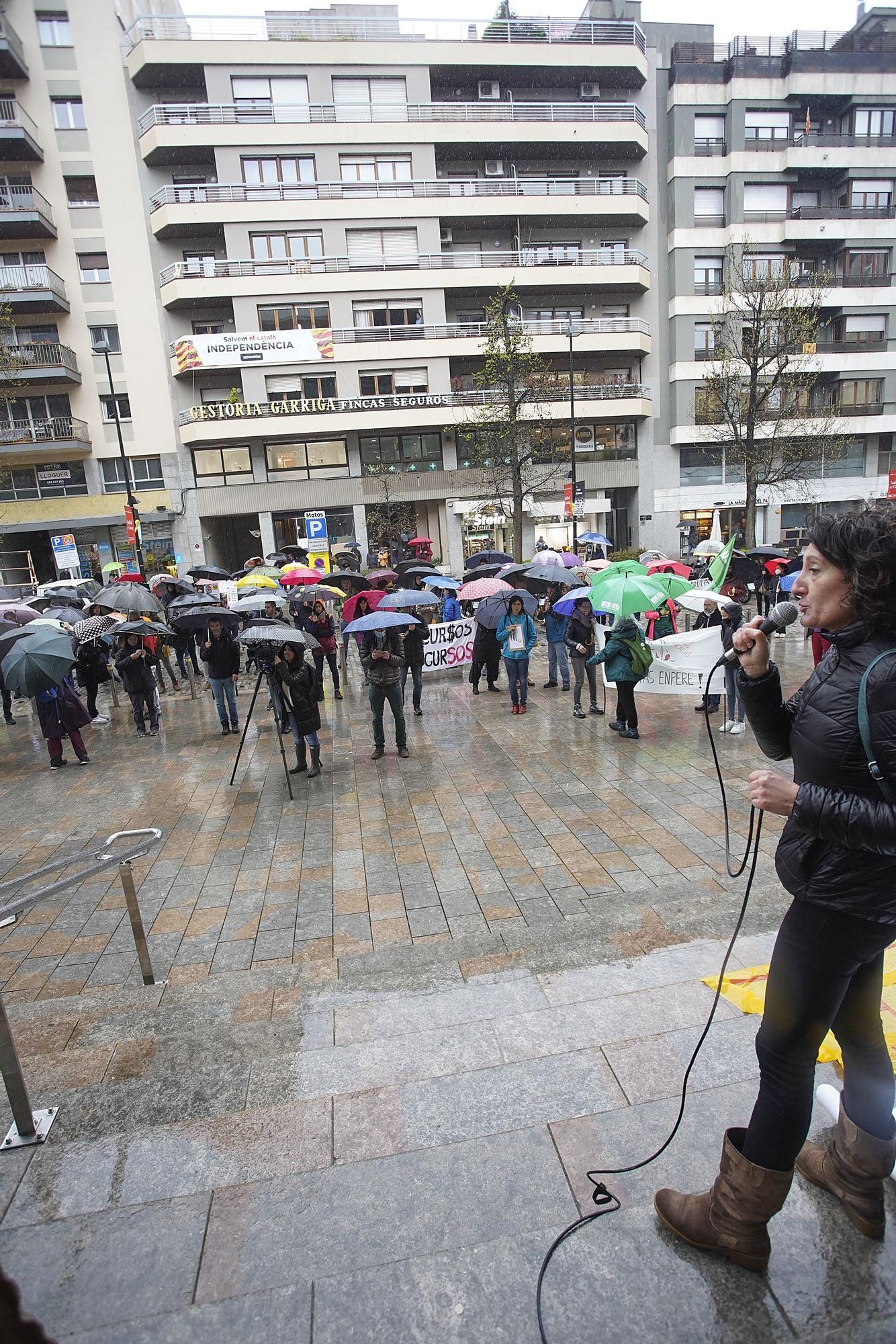 Les llars d'infants, en la darrera jornada de mobilitzacions de la comunitat educativa: "No som un pàrquing de nens"