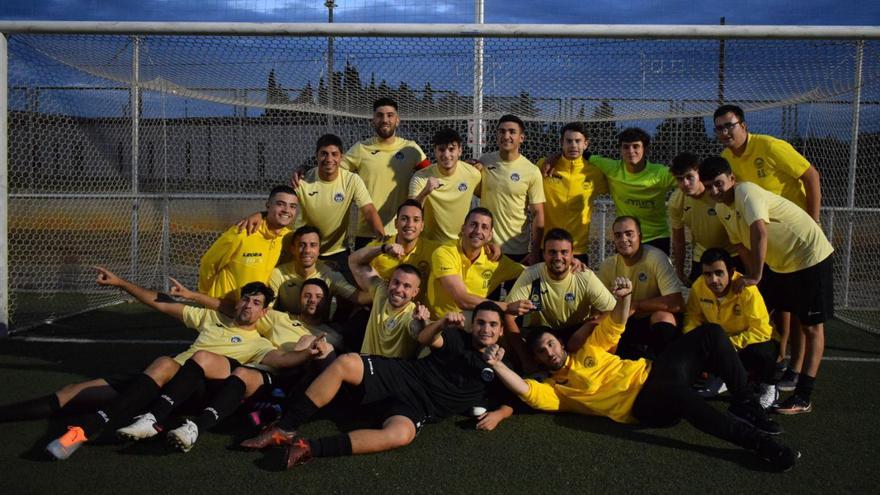 Foto de equipo del nuevo Ciudad de Benavente. | Cedida