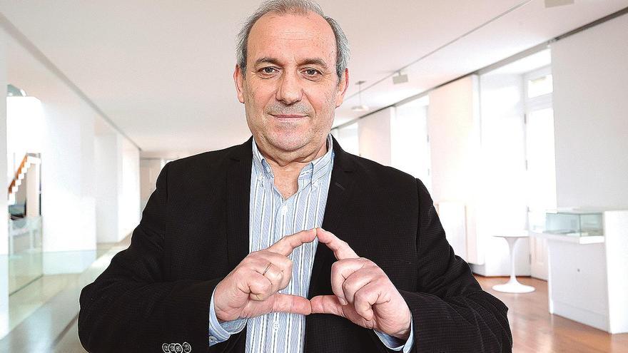 Carlos Piñeiro durante la presentación. Foto: Kiko Delgado