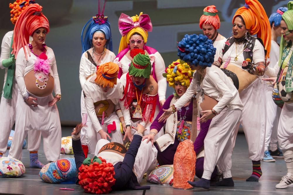 Segunda semifinal concurso nacional de chirigotas del Carnaval de Cartagena 2019