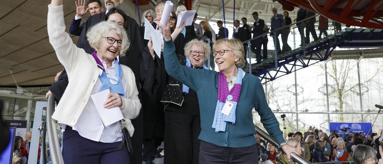 Abuelas por el clima: ¿quiénes son las 2.000 mujeres que han logrado condenar a Suiza por inacción ambiental?