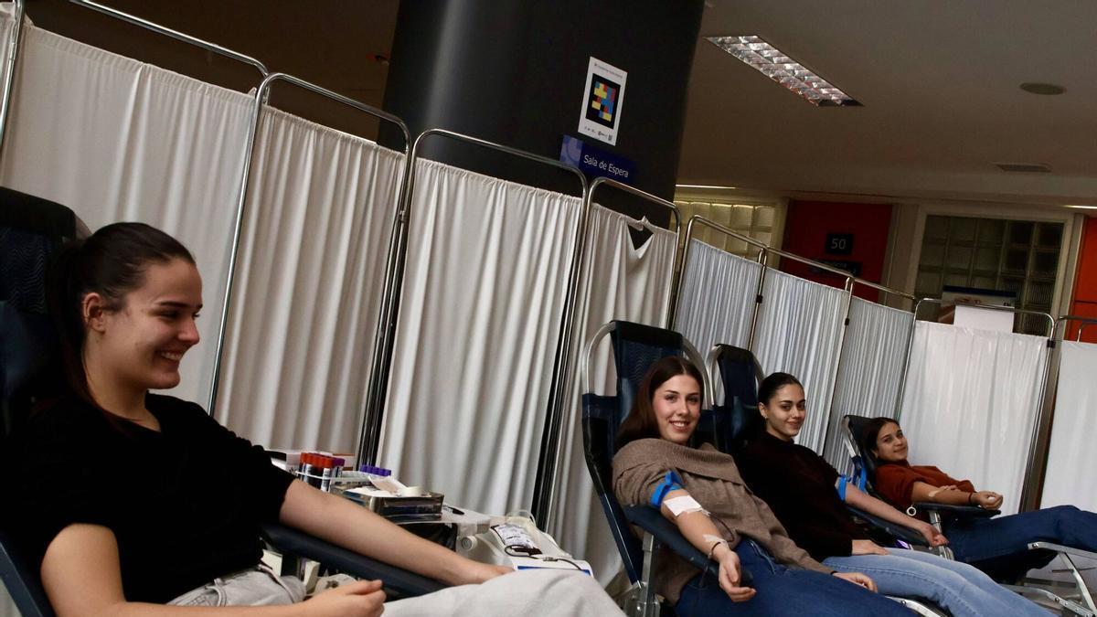 Donación de sangre en Zamora.