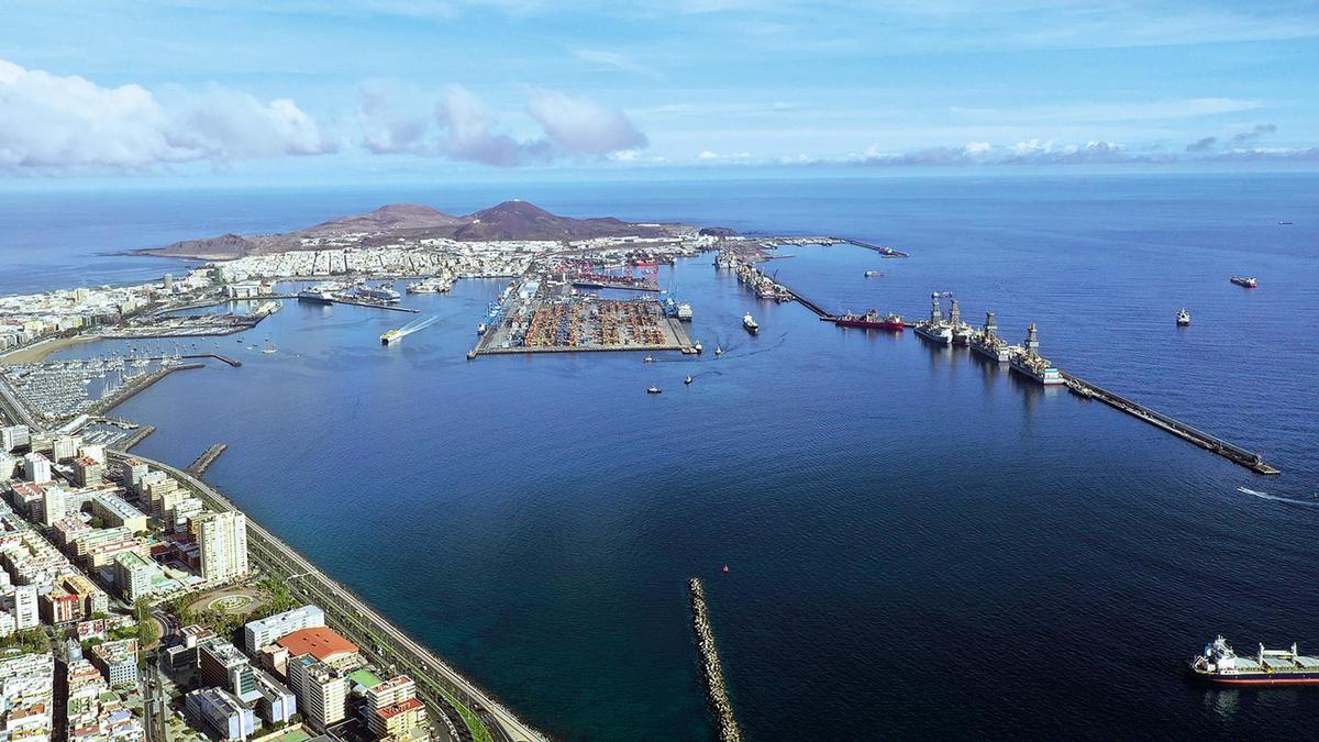 Operación antidroga en el Puerto de Las Palmas
