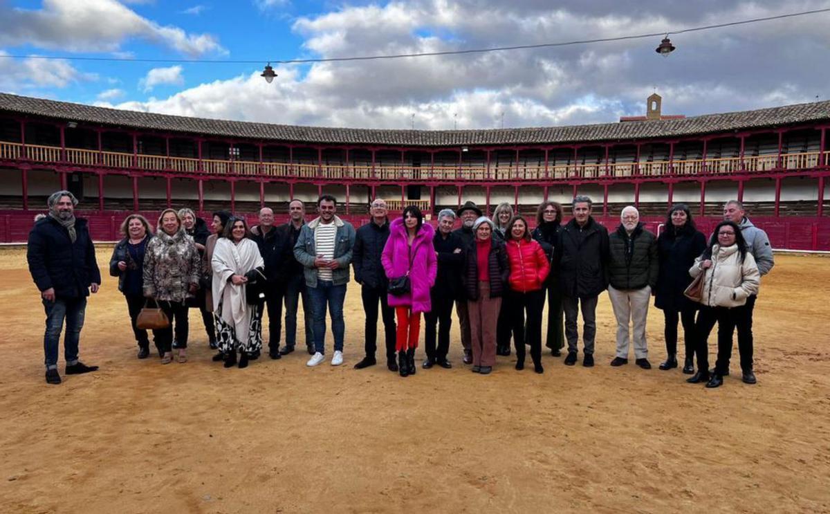 Visita turística de inspectores de trabajo