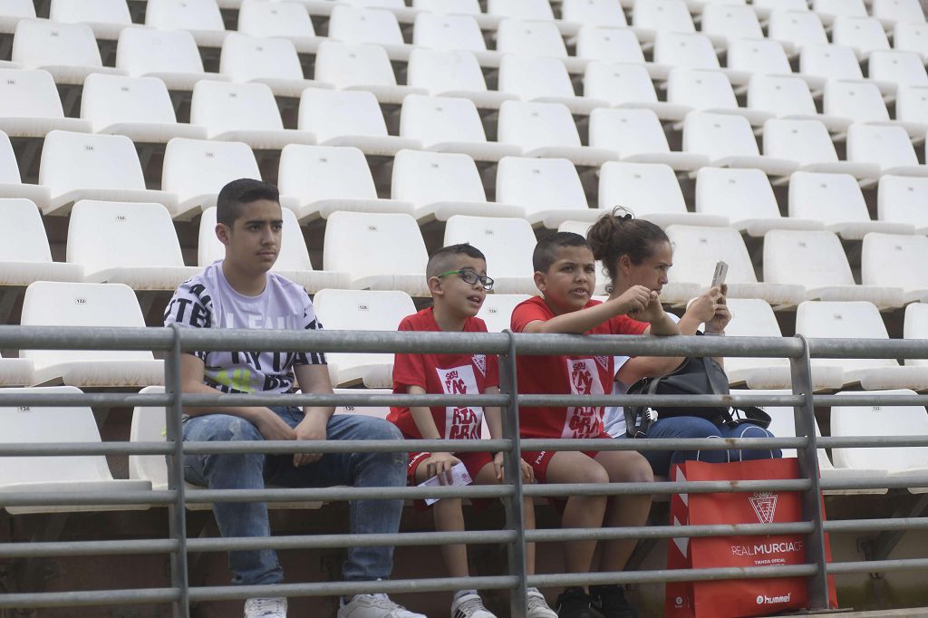 La victoria del Real Murcia frente al Águilas, en imágenes