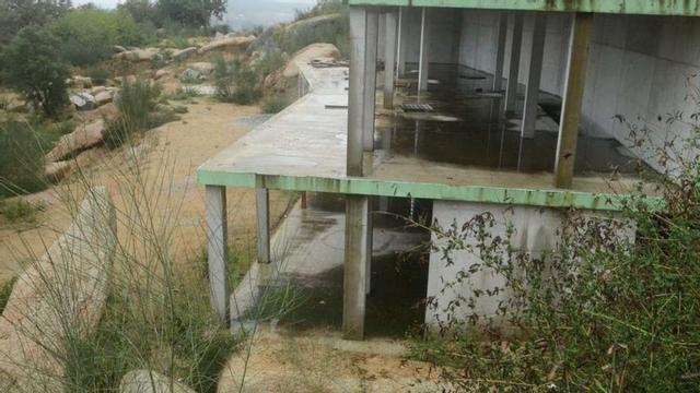 Terrenos donde se ubicará el parque acuático de Meis.