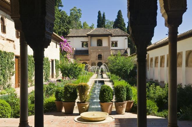 Jardines del Generalife, Granada.