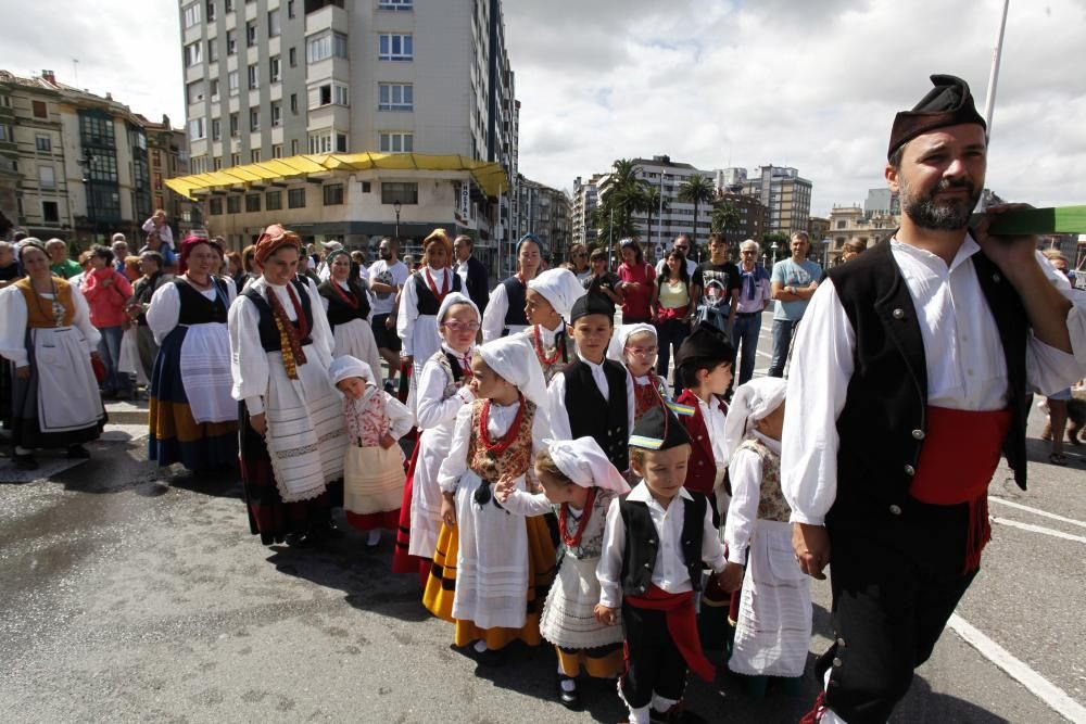 Celebración del Día d'Asturies en Gijón