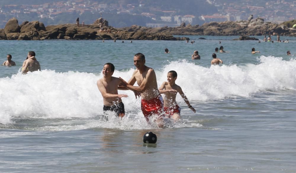 Las Rías Baixas viven la noche más cálida de Galicia con 20º antes de un tórrido fin de semana