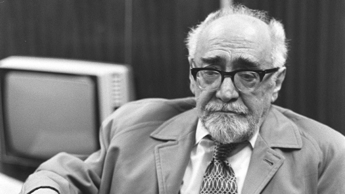 El escritor oscense Ramón J. Sender.