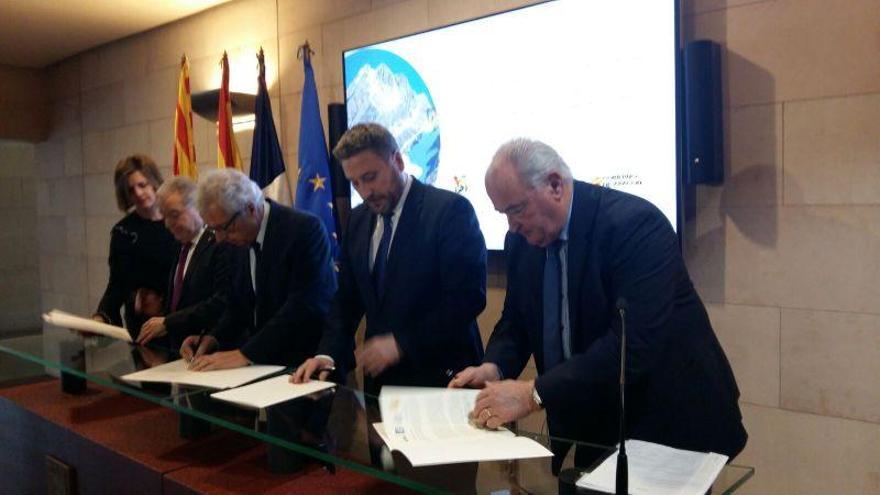 Francia y Aragón cooperarán para promocionar las comarcas del Pirineo Central