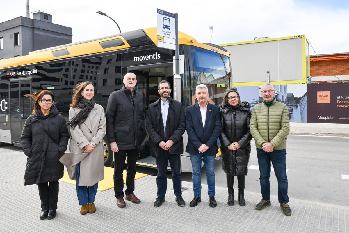 Presentación de las modificaciones en tres líneas de bus de Esplugues de Llobregat