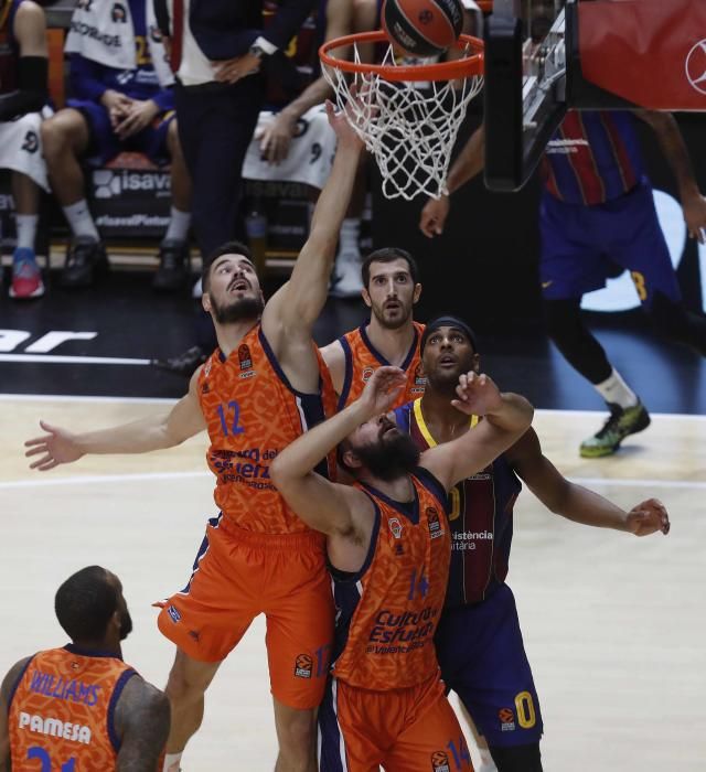 Partido de Euroleague Valencia Basket - FC Barcelona