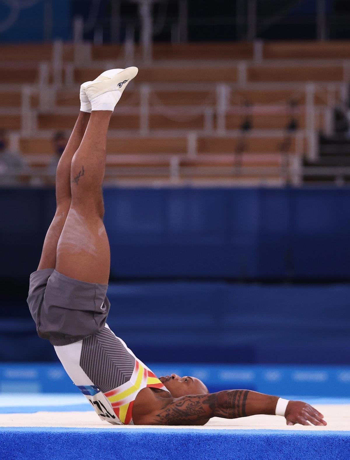 Rayderley Zapata consigue la sexta medalla para España en suelo Rayderley Zapata consigue la sexta medalla para España en suelo