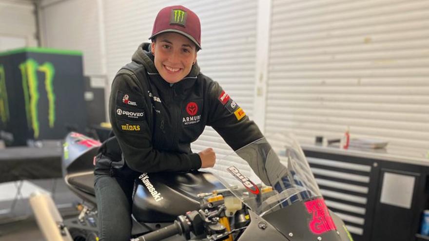 Ana Carrasco confirma que vuelve al Mundial de Moto3