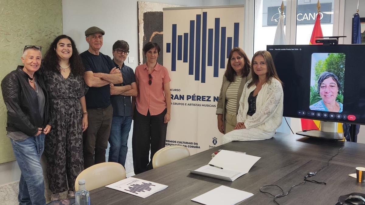 El jurado del concurso Fran Pérez 'Narf' de música