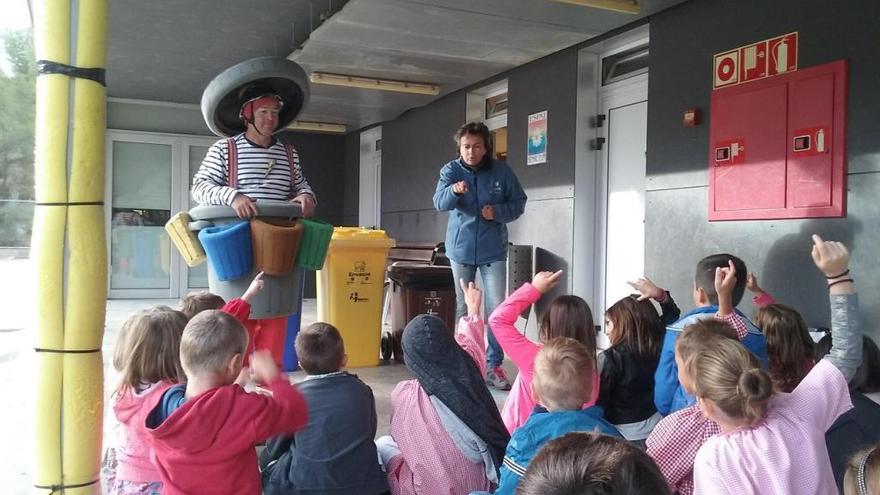 Una de les activitats de la campanya Marató residu zero de Sant Vicenç