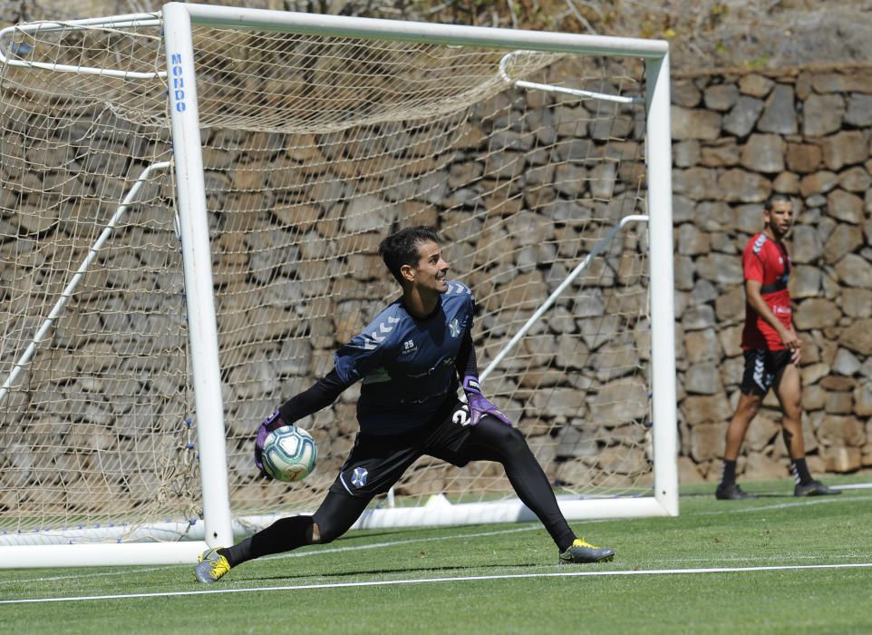 Entrenamiento del Tenerife el martes 13 de agosto