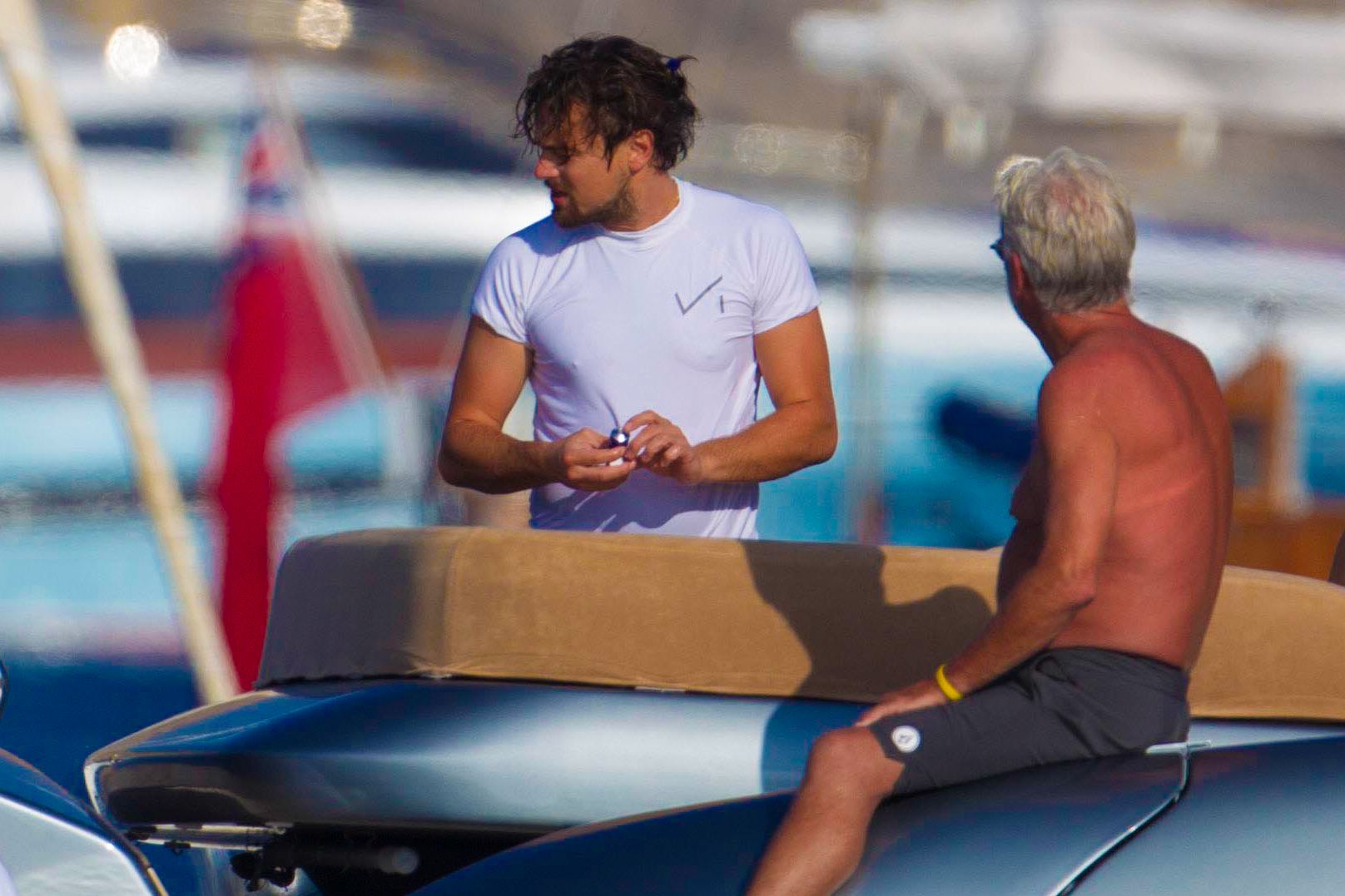 DiCaprio en Ibiza en 2013