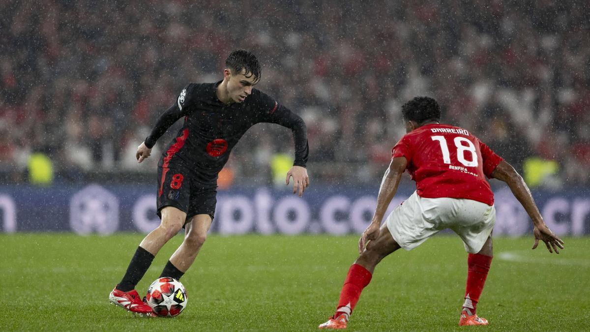El Barça prepara el partido de Champions ante el Benfica
