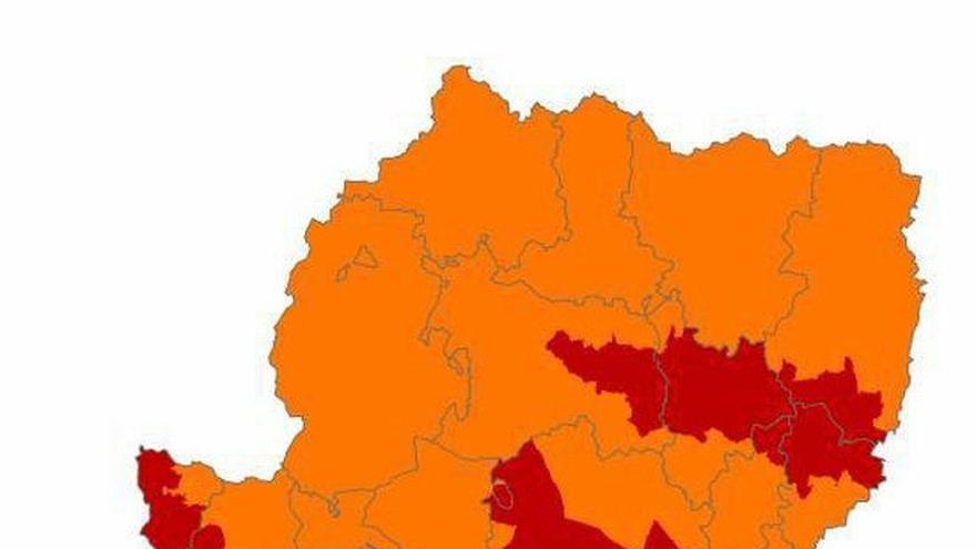 Aragón está en alerta roja y naranja por peligro de incendios