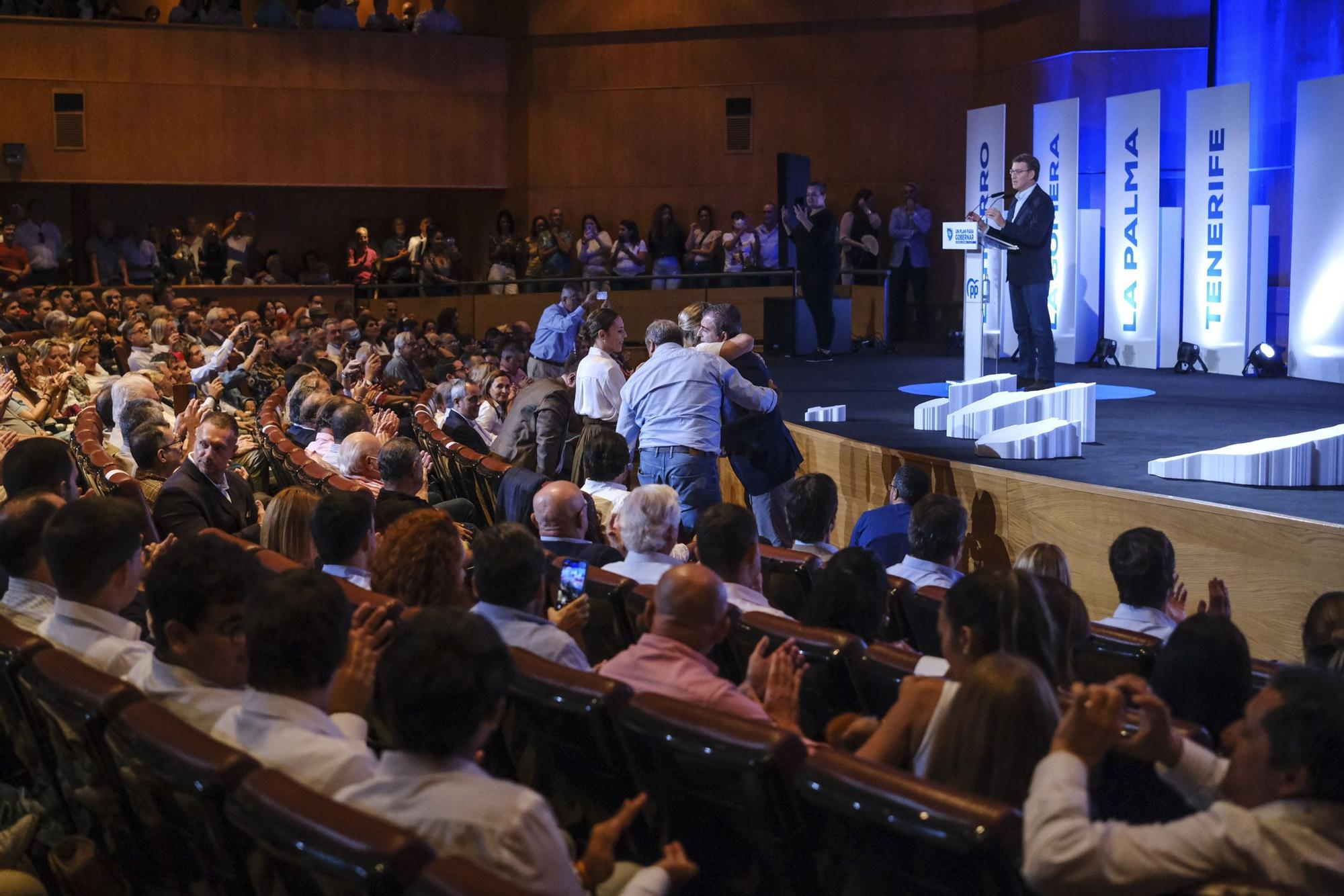 Alberto Núñez Feijóo inaugura la Convención del PP de Canarias