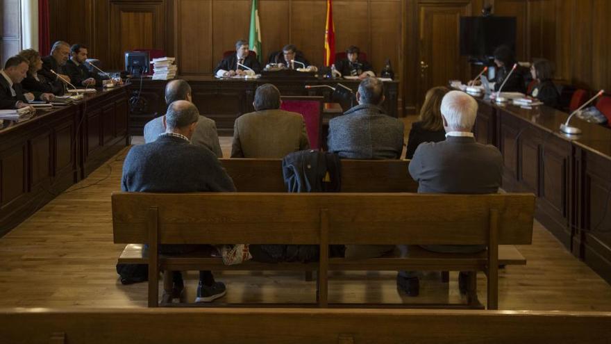 Un momento del juicio por el caso Umax.