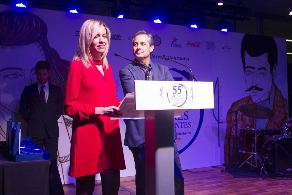 Gala de presentación de la guía de los 55 mejores restaurantes de la C. Valenciana