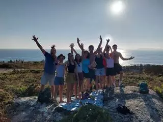El eclipse solar desde Bueu