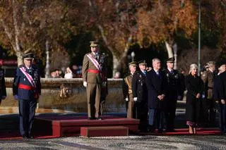 Sevilla celebra la Pascua Militar con mención a las misiones en el exterior, la DANA y el papel del rey