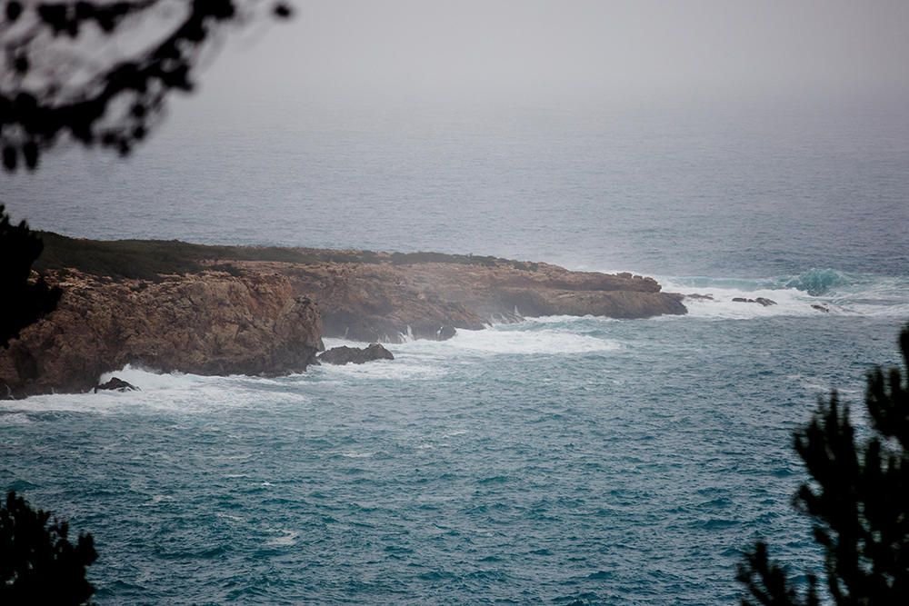 Dispositivo de búsqueda en la Cala Sant Vicent