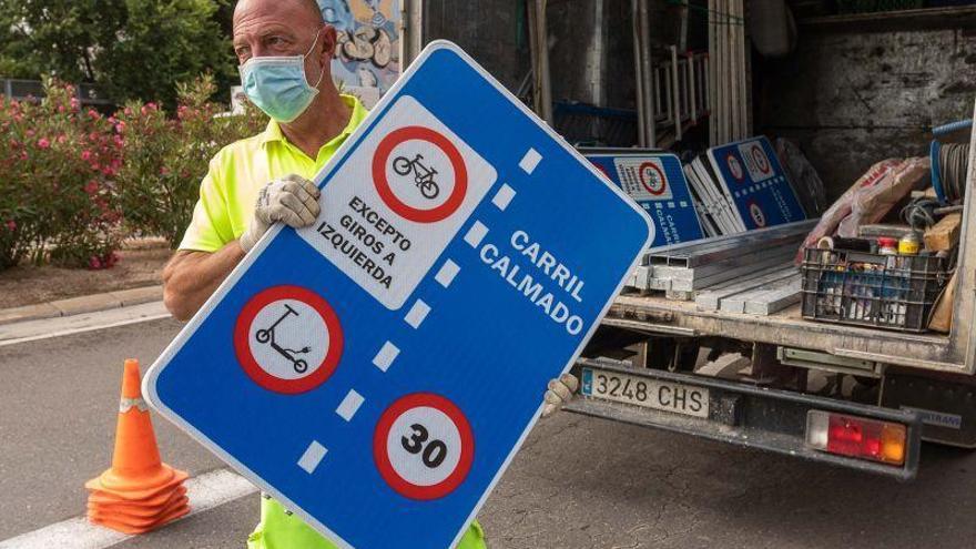 El covid impulsa el uso de la bici, pero en Zaragoza causa polémica