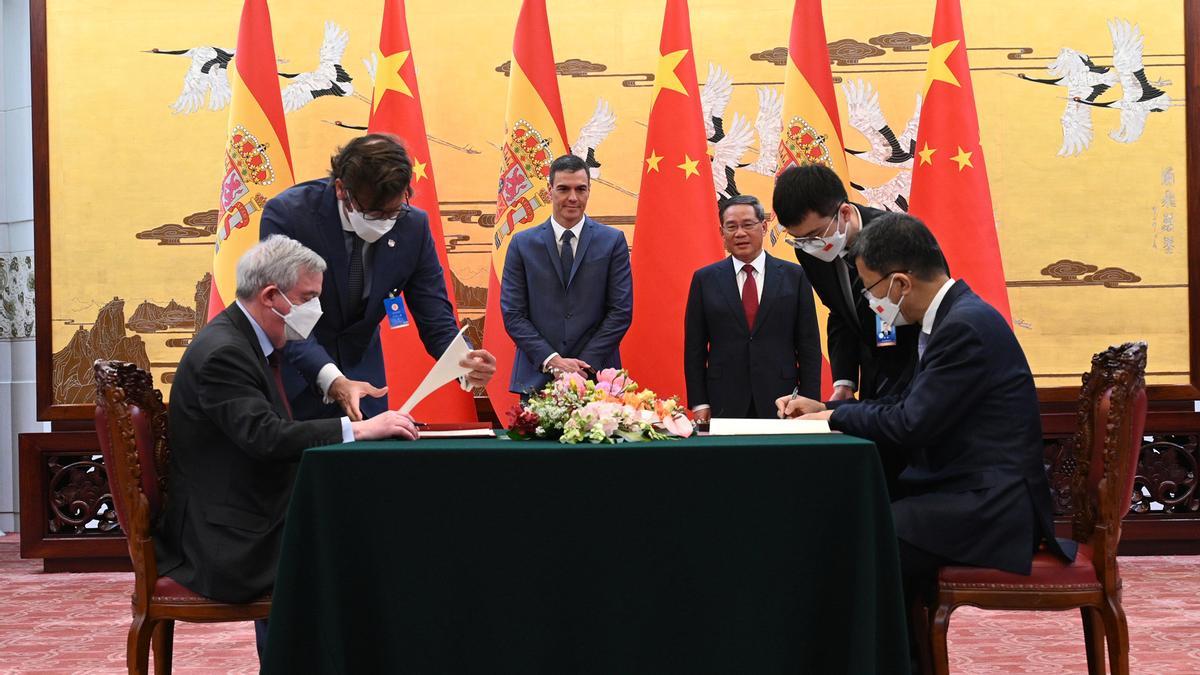 Visita oficial de Pedro Sánchez a China