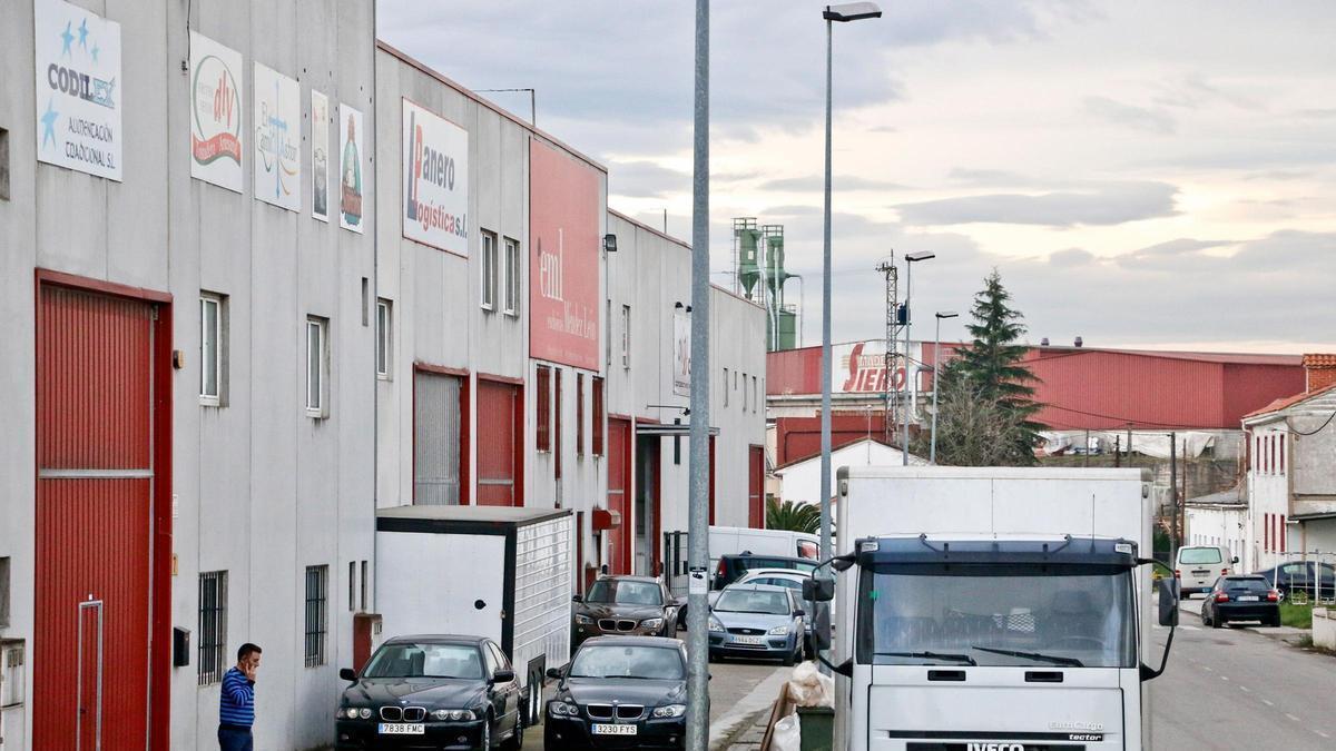 La zona industrial que se verá beneficiada por las obras.