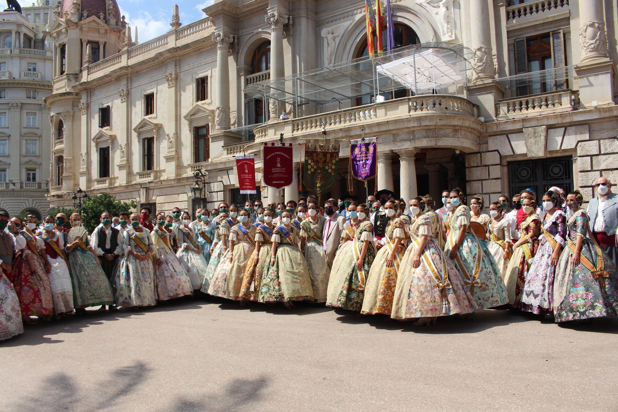 Así ha sido la entrega de premios de las Fallas 2021 (y IV - Sección Especial)