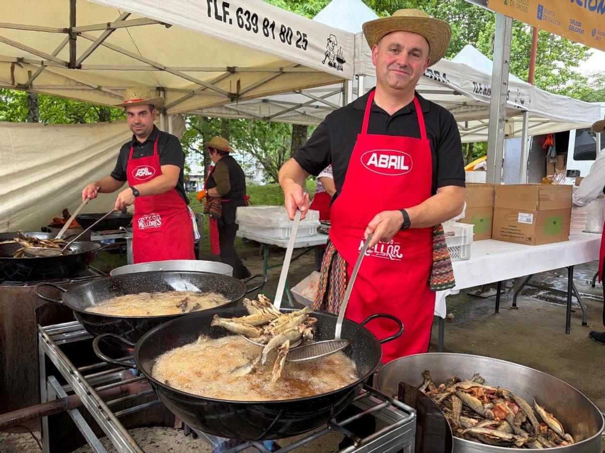 Antonio, uno de los cocineros de Pulpería Guerra.