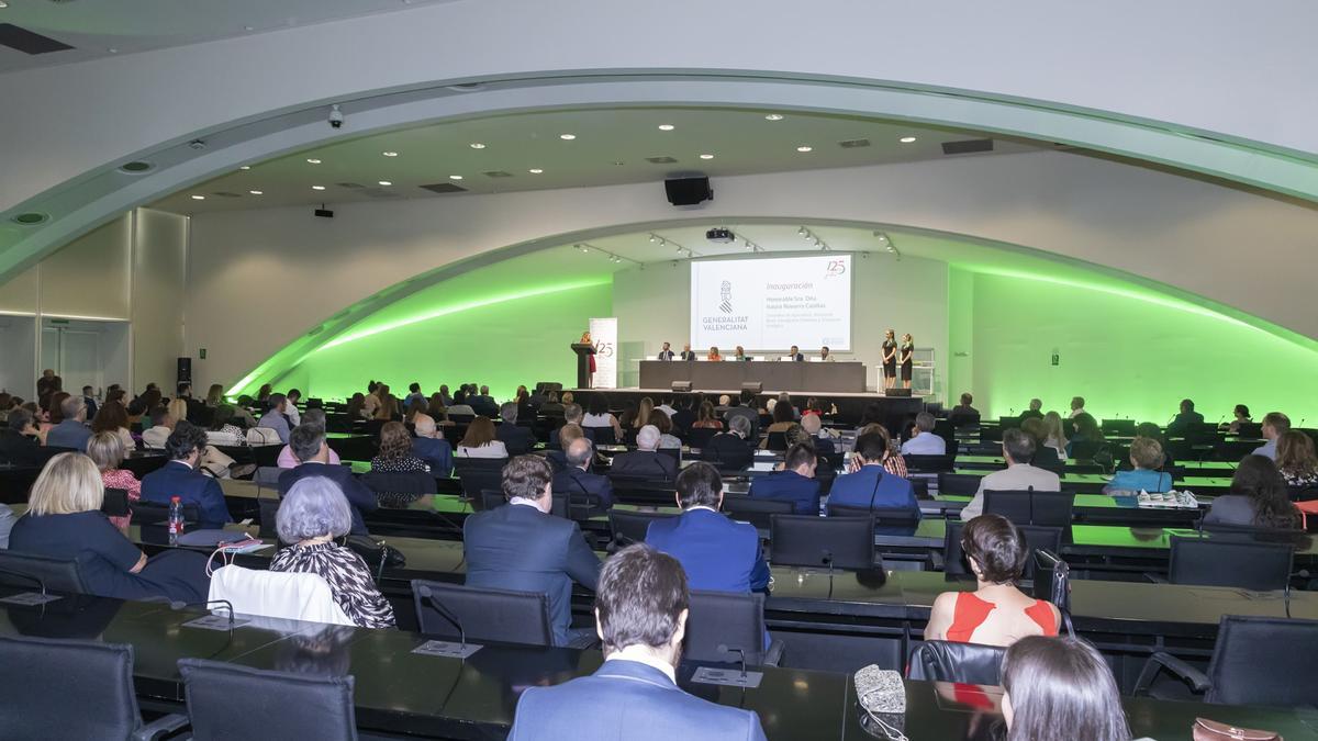 Un momento del acto celebrado en el Auditorio Santiago Grisolía.