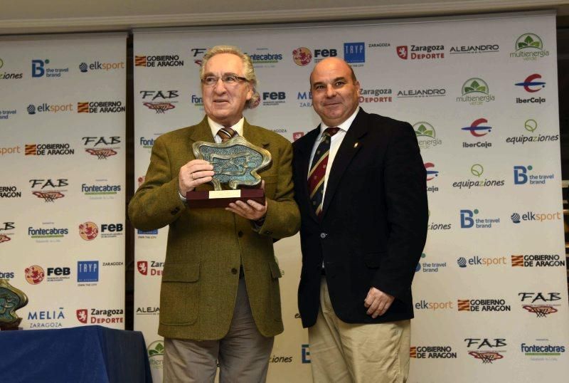 Gala anual de la Federación Aragonesa de Baloncesto