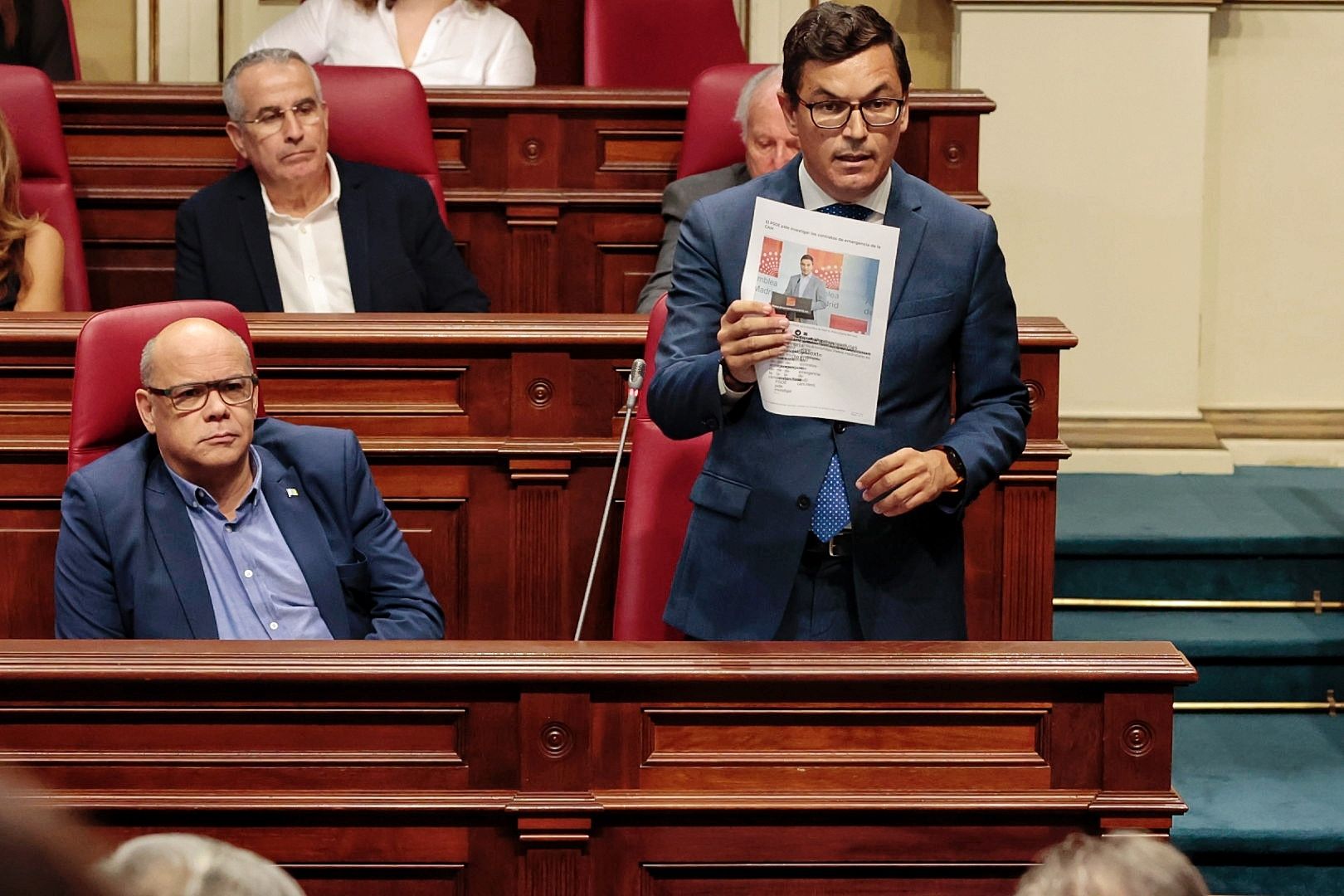 Pleno del Parlamento de Canarias (22/11/22)