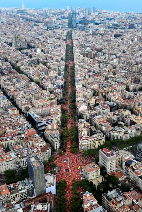 Les millors imatges de la Diada 2018