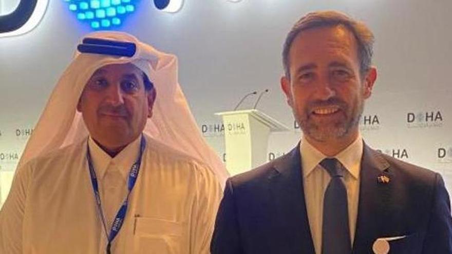 Bauzá, expresidente de Baleares, un fan de las visitas a Qatar y todo oriente medio