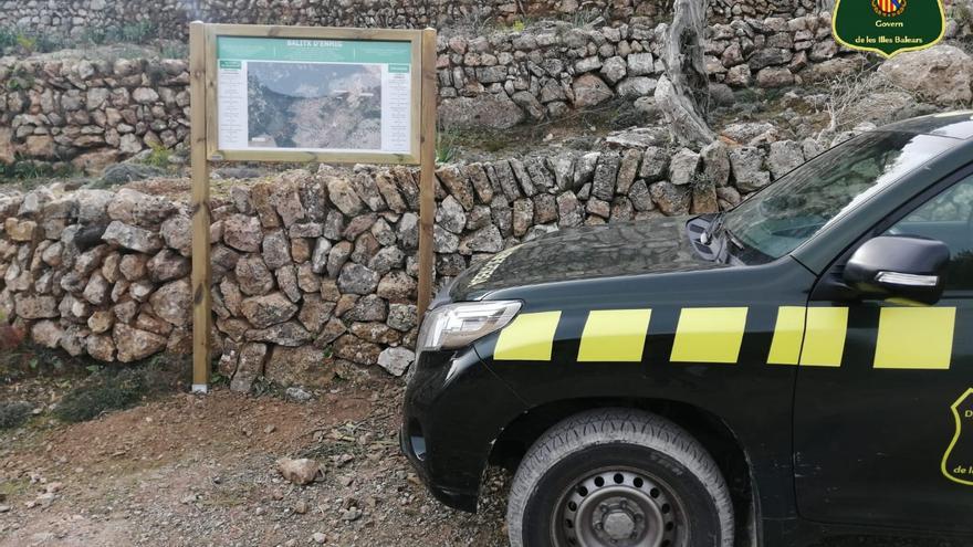 Denuncia por desviar un tramo de la Ruta de la Pedra en Sec en Bàlitx