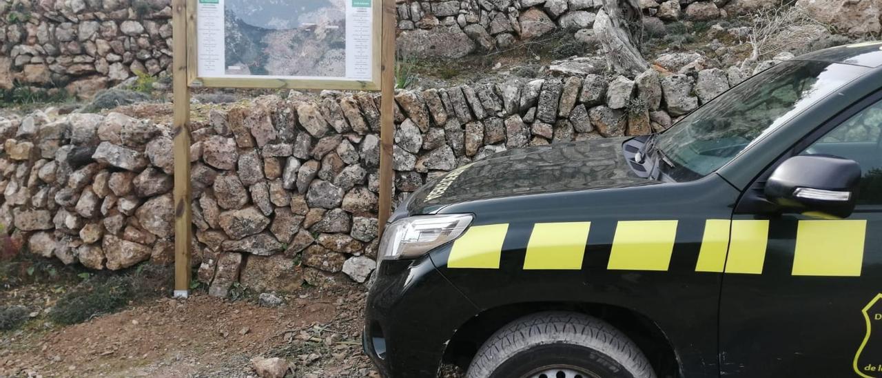 Denuncia por desviar un tramo de la Ruta de la Pedra en Sec en Bàlitx